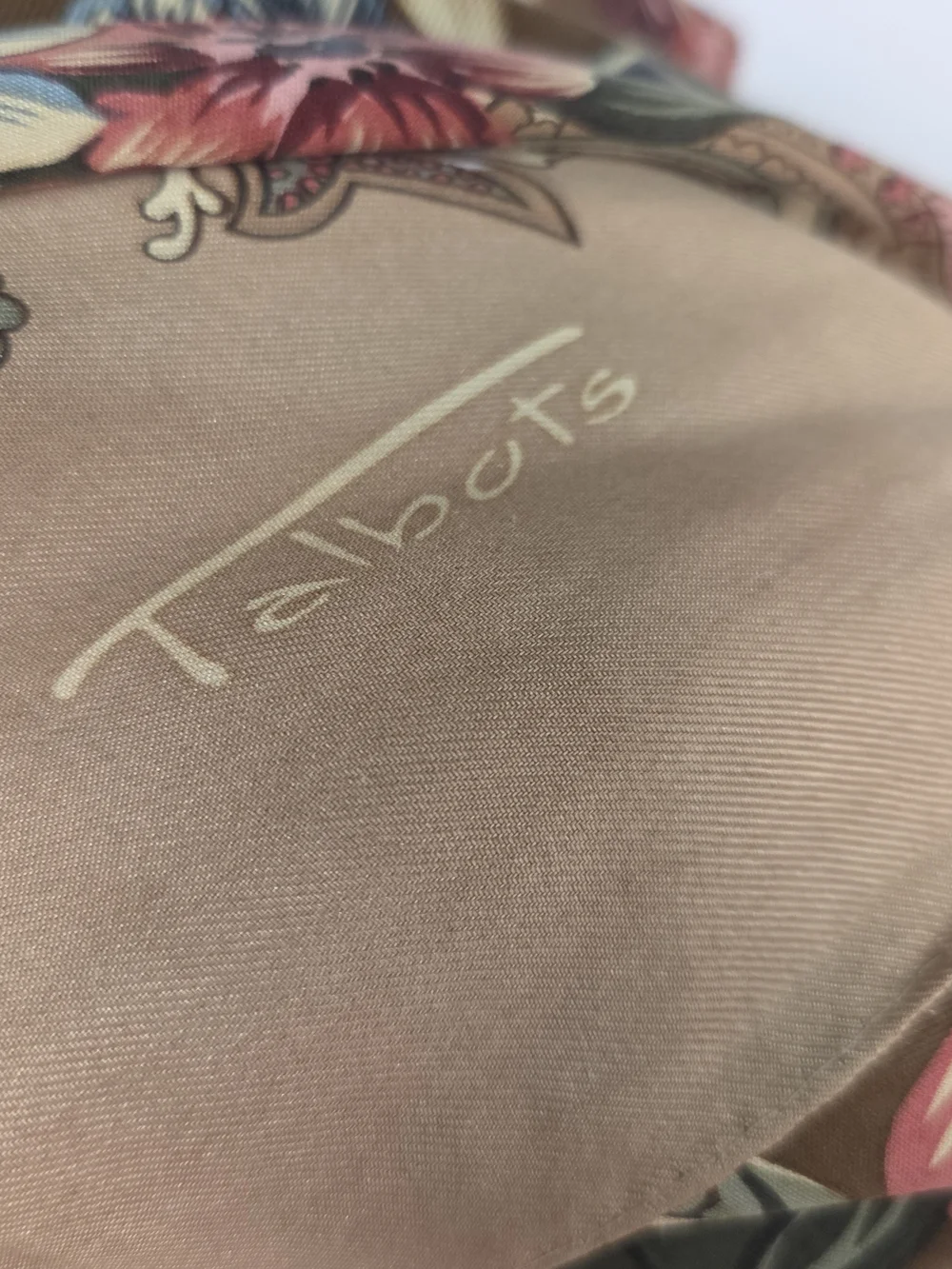 VTG Talbots Silk Square Scarf 36